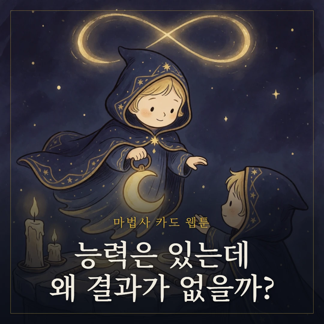 마법사(The Magician) 웹툰 표지