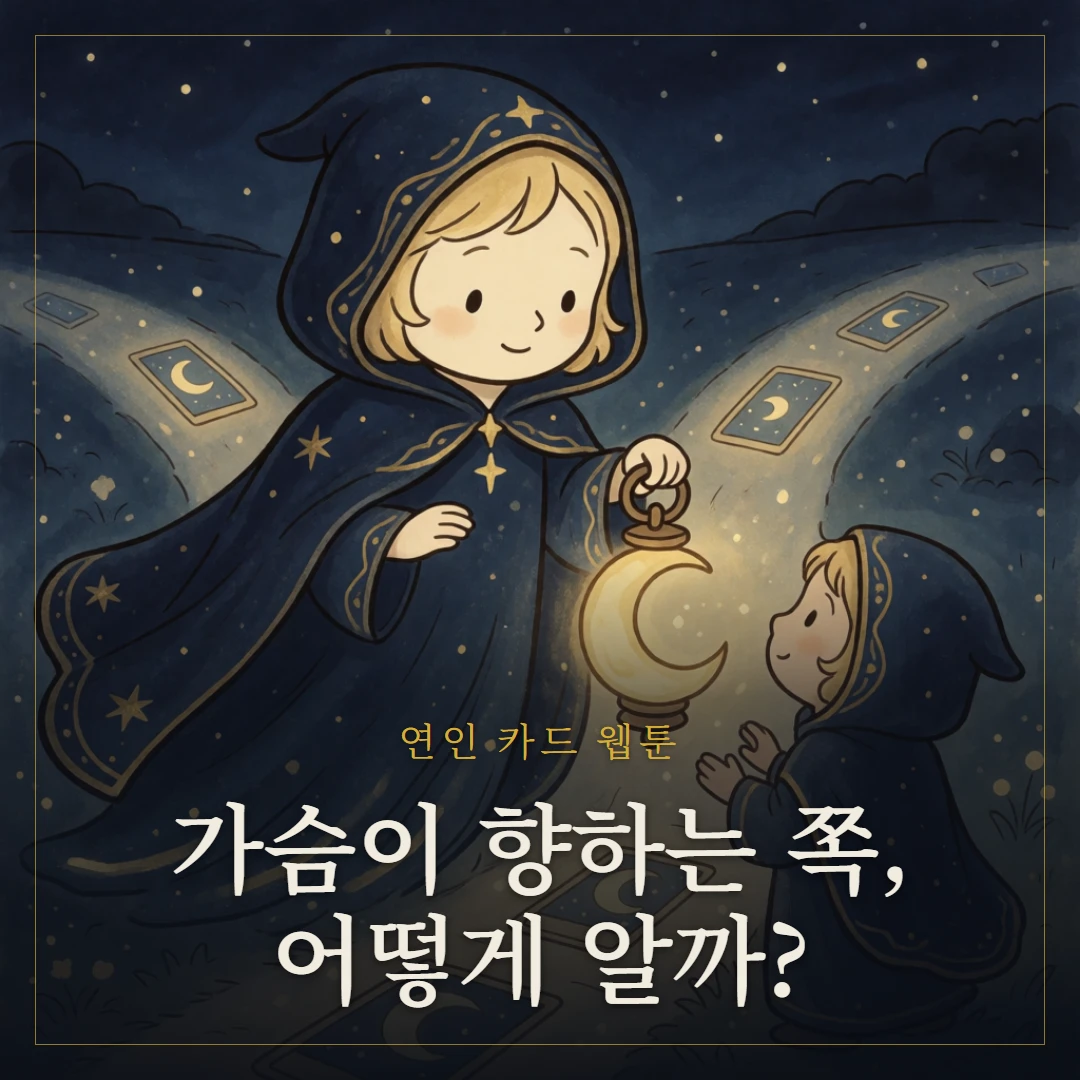 연인(The Lovers) 웹툰 표지