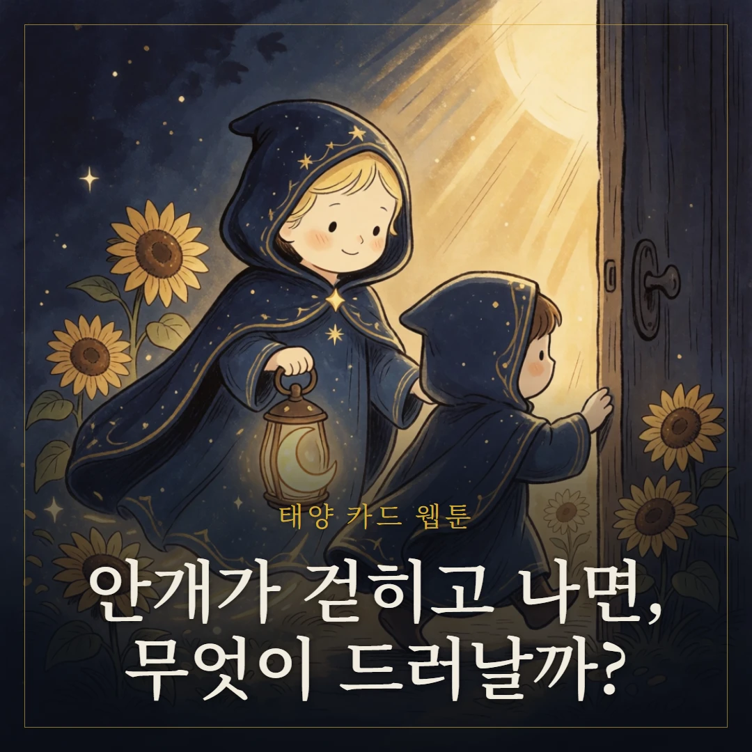 태양(The Sun) 웹툰 표지