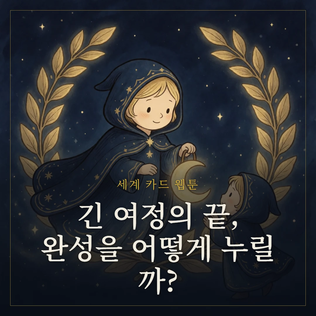 세계(The World) 웹툰 표지